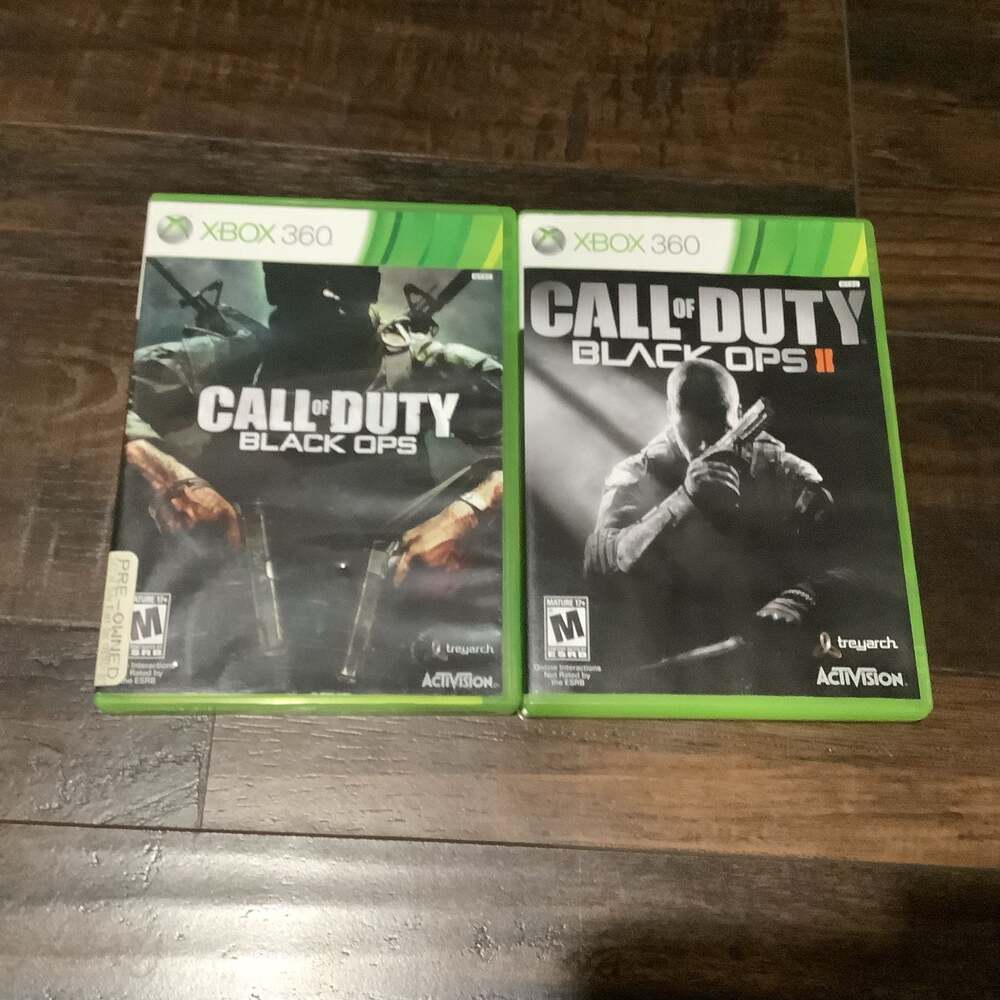 Call of Duty: Black Ops‎ and Call of Duty: Black Ops II Xbox 360